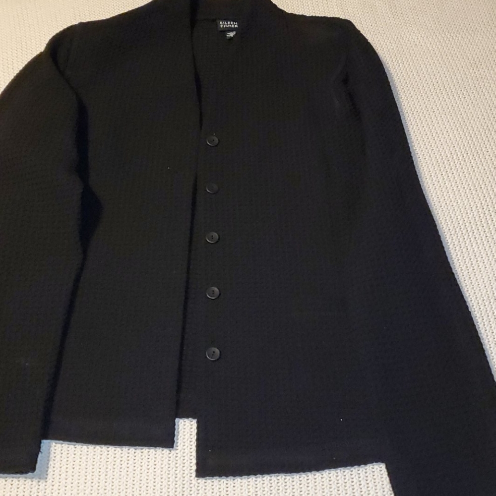 EILEEN FISHER Button front sweater